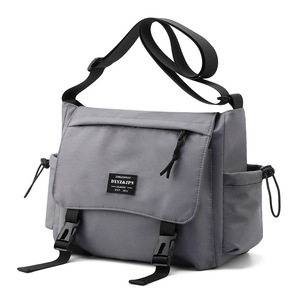 OEM Korean-style Inspired Large-capacity Waterproof Multifunctional Nylon Mens Men's Messenger <b>Bag</b> Large Capacity Shoulder <b>Bag</b> - Product Image 4