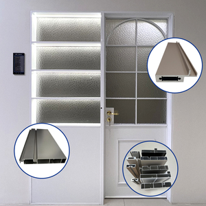 Tùy Chỉnh Thiết Kế Hiện Đại Máy Bay Cấp Khung Nhôm Không Thấm Nước Cử<span class=keywords><strong>a</strong></span>-Tích Hợp Tủ Nhôm Hồ Sơ Phụ Kiện - Product Image 1