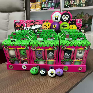 Ensemble de jouets sensoriels phosphorescents Ghost Squishy NeeDo Baby Boos Mini Halloween pour soulager le stress, cadeau pour enfants, idéal pour <span class=keywords><strong>les</strong></span> fêtes - Product Image 5