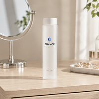 Flacon cosmétique transparent en PETG de 200 ml, emballage en plastique pour soins de la peau, pour toner et démaquillant