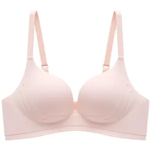 870 nuovo reggiseno Push-Up senza traccia regolabile Beauty Back traspirante morbido Comfort Palm Cup <span class=keywords><strong>pizzo</strong></span> solido per il piccolo petto commercio estero - Product Image 4