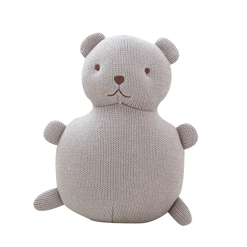 Regalo sveglio Del Bambino Personalizzato Animali di Peluche Fatti A Mano Crochet Giocattolo Giocattolo Della Peluche