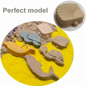 Avec la certification CE CPC Seau de <span class=keywords><strong>sable</strong></span> en <span class=keywords><strong>silicone</strong></span> Jouets pour enfants Été Extérieur Ecologique Réutilisable Bébé Tan <span class=keywords><strong>Silicone</strong></span> Jouets de plage - Product Image 5