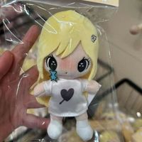 Pendentif en peluche Hatsune Miku, porte-clés poupée super mignon (coton PP)