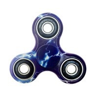 Fidget Spinners Personalizados con Logotipo de Dibujos Animados en 3D, Fidget Spinner de Plástico Barato para Dedos, Fidget Spinner Metálico con Impresión