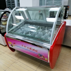 <span class=keywords><strong>Vetrina</strong></span> Freezer per Gelato con Raffreddamento ad Aria, 12 14 18 Vaschette - Product Image 3