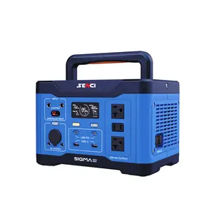 Multifunctional Customize 800W 890wh portable solar generator AC DC USB Parallel Wireless Charge Lithium Battery