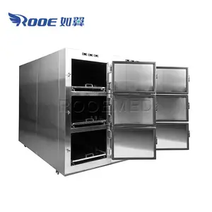 Hot Sale High Quality GA306 Mortuary Corpse Freezer Refrigerator with 6 Cooling Room