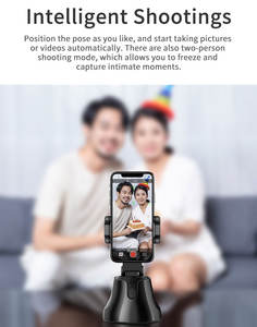360 degree Rotation Face Tracking Smartphone Smart <span class=keywords><strong>Apai</strong></span> Genie Personal Robot Live Camera Stabilizer Gimbal - Product Image 4