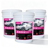 Liquide de lavage de voiture à mousse épaisse 20L, nettoyant pour carrosserie, savon de detailing auto, shampoing auto à forte mousse pour le detailing automobile