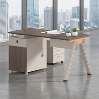 Postes de travail modernes pour bureaux, bureaux informatiques de luxe, tables de direction, cloisons de séparation pour employés, ensemble de mobilier de bureau en gros