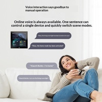 Écran de contrôle central intelligent Xiaodu OEM ODM pour la maison connectée, WiFi, Tuya, Zigbee, commande vocale, panneau mural pour solution de maison intelligente