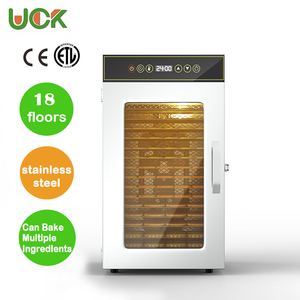 เครื่องอบแห้งอาหารสัตว์เลี้ยงอัจฉริยะรุ่นใหม่ คุณภาพสูง 18 ชั้น ทำจากสแตนเลส สำหรับอบขนมสุนัข ขนมนก และอาหารสัตว์อื่นๆ - Product Image 1