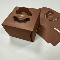 Boîte en carton dorée avec impression UV couleur, boîte cadeau haut de gamme pour emballage alimentaire, boîte à pâtisserie pour friandises