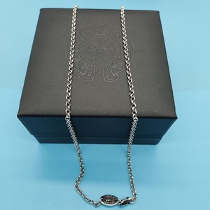 도매 CH S925 마크 앵커 레터 크로스 플라워 남성용 목걸이 유럽 및 미국 빈티지 스타일 - Product Image 2