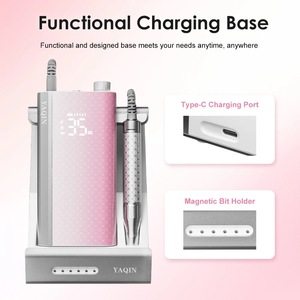 Máy làm móng Butterfly Series 60W chuyên nghiệp, di động, không chổi than, mạnh mẽ, nhiều màu sắc, tốc độ 35000 vòng/phút - Product Image 4