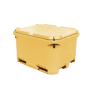 Glacière isotherme robuste et écologique en PE, résistante à l'eau, 1000L, pour le stockage du poisson, avec maintien de la glace pendant 24h - Product Image 2