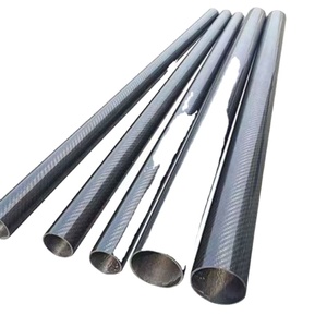 Tube/Tuyau en fibre de carbone personnalisé SY OEM/ODM - Tissage 1K/3K/12K, longueur 10mm-1500mm, finition mate/brillante, pour poteaux de tente, machines - Product Image 6