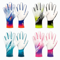 Guantes de Portero de Fútbol de Látex Aiju, Ligeros, Transpirables y Antideslizantes para Adultos/Adolescentes