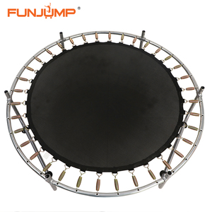 Funjump Trẻ Em Trampoline Món Quà Giáng Sinh 55 ''Trong Nhà Trẻ Em Tập Thể Dục Mini Trampoline Với An Toàn Bao Vây - Product Image 2