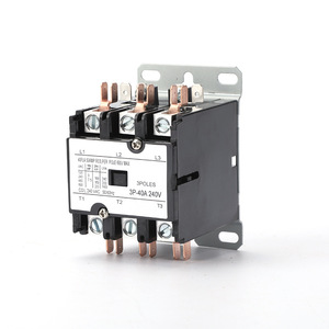 Contactor Sika 3P 40A 240V Voltaje de Bobina para Aire Acondicionado, Calentador Industrial, Equipos HVAC - Product Image 1