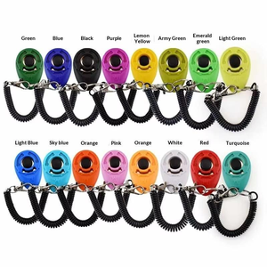 Clickers de Entrenamiento para Mascotas Coloridos con Correas para la Muñeca, Resistentes al Agua, de Plástico, Herramientas Manuales de Marcación de Recompensas para Perros y Gatos - Product Image 4