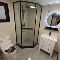 Petite maison de 30 pieds Maison modulaire préfabriquée Cabane modulaire préfabriquée portable Mini maison