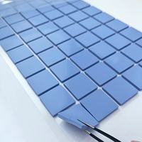 Bleu/blanc 3mm d'épaisseur thermique conducteur Silicone GPU CPU dissipateur thermique refroidissement isolation essentielle pièces de rechange pour l'électronique