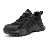 Chaussures de travail légères à embout composite, antidérapantes, respirantes, pour la logistique d'entrepôt