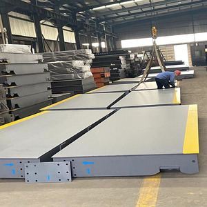 3*18 मीटर 150 इलेक्ट्रॉनिक वेटब्रिज ट्रक स्केल उद्योग पैमाने पर उत्पादन अनुभव स्टील डेक ट्रक स्केल - Product Image 6