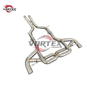 Échappement Catback Valvetronic droit VORTEX SUS304 pour Mercedes-Benz AMG GT/S 4.0T 3.0T, fixation directe - Product Image 4