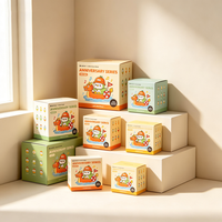 Boîte d'emballage en papier personnalisée en gros pour jouets d'enfants, production en 72h, boîte en carton blanc biodégradable et imperméable