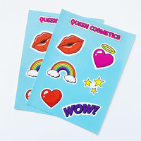 Custom Die Cut Vinyl Stickers Printing Adhesive Waterproof Pvc Label Company Logo Design Cartoon Stickers