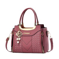 Sacs à main en PU personnalisés pour femmes, vente en gros, prix abordable, design original, élégants, bandoulière simple et tendance