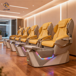 Sillón de Pedicura con Hidromasaje y Luz de Colores para Salón de Uñas, Directo de Fábrica - Product Image 4