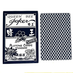 <span class=keywords><strong>ไพ่</strong></span> Wanshengda Smooth Finish Queen <span class=keywords><strong>Bee</strong></span> Blue Core สำหรับเล่นในร่ม เกมไพ่เพื่อความบันเทิง ขายส่ง - Product Image 6