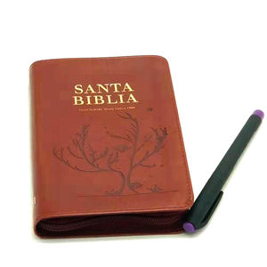 Personnalisé Pas Cher En Cuir Souple B5 Bible Couverture En Relié Logo Relié Feuilles Mobiles Vierge Écriture Journal Cahier Impression PP - Product Image 6