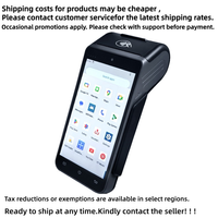 Terminal POS Portátil SHUNQI para Pedidos en Restaurantes y Comercios Minoristas, Android 14, Impresora Térmica, Máquina de Recibos de 5.5 Pulgadas