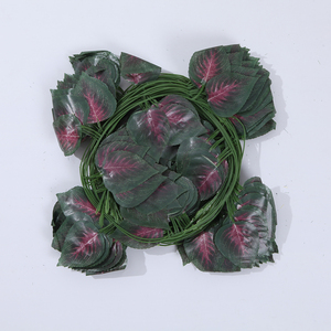 Guirlande de <span class=keywords><strong>lierre</strong></span> artificielle, fausses feuilles, verdure en plastique, vignes, toucher naturel, 230 cm, pour <span class=keywords><strong>chambre</strong></span> à coucher, décoration murale, mariage, fête - Product Image 2