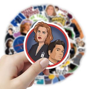 50PCS Classic USA Popular Cool Suspense Sci-fi Serie de TV the <span class=keywords><strong>X</strong></span>-Files Sticker - Product Image 4