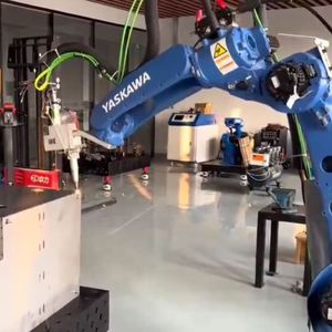 Posicionador Rotatorio de Soldadura de 6 Ejes Yaskawa AR900, Línea de Producción de Vigas en H, Automático CNC - Product Image 1