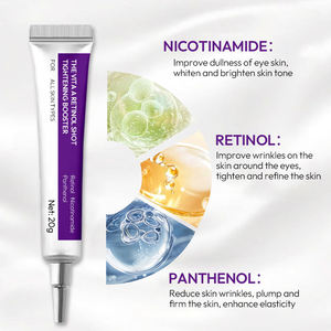 Crema de Noche para Ojos con Niacinamida, Ácido Hialurónico y Retinol, Minimiza Poros, Antiarrugas, Colágeno, Anti-Hinchazón - Product Image 5