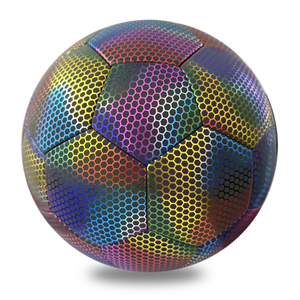 Balón de Fútbol Reflectante, Promoción de Marca, Recuerdos de Partidos de Fútbol, Moda Urbana, Juego Nocturno, Compra al por Mayor, Alta Calidad de Fábrica - Product Image 3