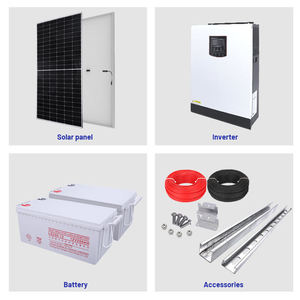 Solar Wall-Mounted Battery <b>Storage</b> Off-grid <b>System</b> All-in-One Home <b>Energy</b> 5kW Lead-Acid - Product Image 2