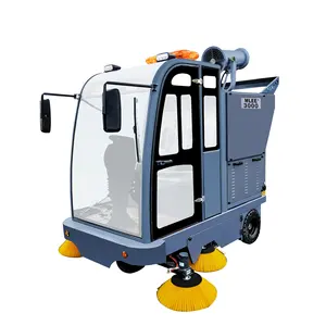 MLEE3000 250L 48V New Floor Sweeper Machine With Fogger High Pressure Water Road Sweeper