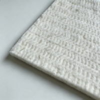 Ouate en fibre de polyester 1.5D haute résilience sans colle, ignifuge et résistante à l'abrasion, idéale pour le rembourrage de matelas et de canapés