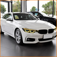 Pour BMW Série 4 F32 F36 M4 F82 2013-2019 Phares Laser OSS Bleu Glace avec LED DRL Blanc Ambre Dynamique 4 Feux de Proximité 8 Feux de Route Gauche Droite (Paire)