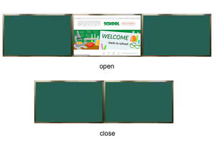 Venta Directa de Fábrica, Pizarras Digitales Interactivas, <span class=keywords><strong>Pizarra</strong></span> Deslizante de Empujar y Tirar para Aulas - Product Image 3