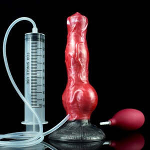 Adult Sex Toy Wholesale Animal Dog Knot Ejaculating <b>Dildo</b> Silicone Sex Toy Fantasy Squirt Water Penis for Female - Product Image 5