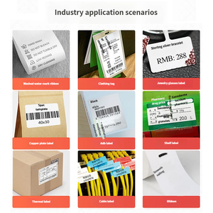 Автоматический многострочный принтер для этикеток из АБС-пластика с питанием от батареи, 500 этикеток на рулон, для этикеток на одежду - Product Image 4
